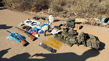 פשיטת ענק בצפון: נחשף מצבור האמל"ח והסמים של ארגון אבו לטיף