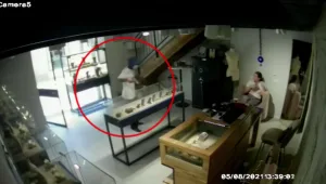 הסיוט של המוכרת בנווה צדק: השודד האלים שלא חשש מהמצלמות