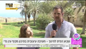 שבוע הפיס לחינוך: חשיבה עיצובית בתיכון מקיף עין גדי