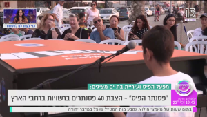 פרויקט "פסנתר הפיס" הנועד להעשיר את המרחב הציבורי