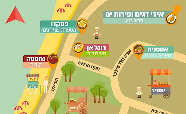 A Look Inside Idi Dagim: Ashdod's Joyful Pirate Ship of Flavors