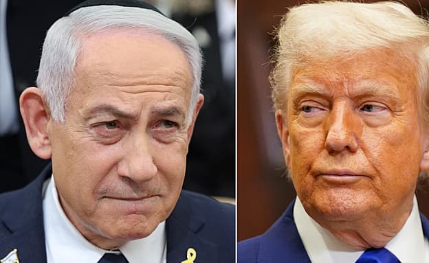 לקראת הפגישה עם טראמפ: רה”מ נתניהו נחת בוושינגטון | חדשות 13