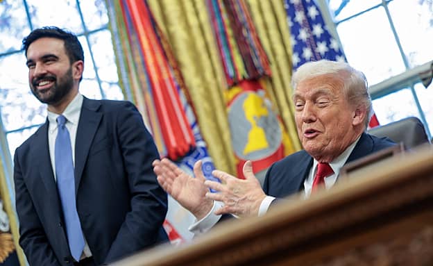 טראמפ נפגש עם ממדאני: „הוא הולך להיות ראש עיר טוב מאוד” | חדשות 13