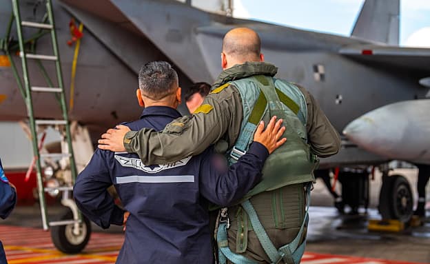 המטס הגדול בתולדות חיל האוויר: 200 מטוסים תקפו באיראן | חדשות 13