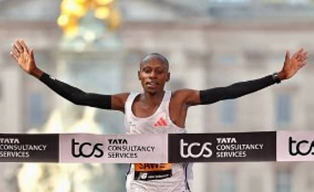 שיא היסטורי: לראשונה – שני רצים סיימו מרתון בפחות משעתיים | חדשות 13