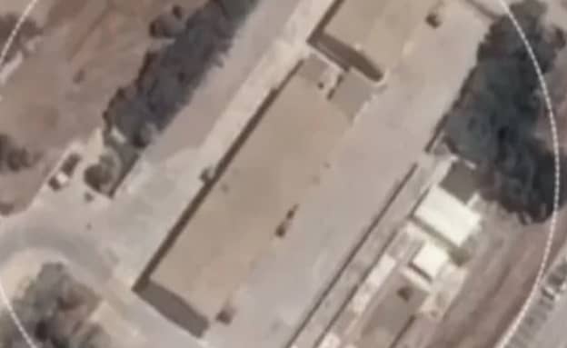 חלקי טיל איראני פגעו בתחילת השבוע בבסיס רמת דוד | חדשות 13