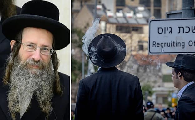 ההקלטות שחושפות: הרב ה”קיצוני” תומך עקרונית בגיוס חרדים | חדשות 13