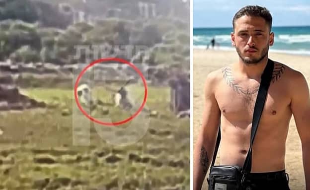 עם חבריו, בחורשה בה נמצאה גופתו: התיעוד האחרון של אלדר דיין | חדשות 13