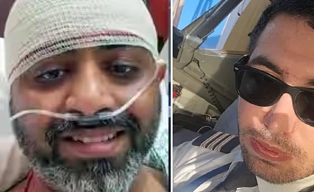 הקפטן ההודי חשף: „טייס המשנה התפלל – ואז הכה אותי בראש” | חדשות 13