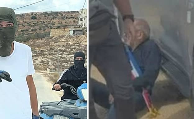 תיעוד: מתנחלים תקפו דיפלומטים אירופים בכפר ליד רמאללה | חדשות 13