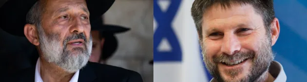 דרעי במתקפה על סמוטריץ': "לא נשב בממשלה בה הוא שר האוצר"