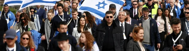ברקע האנטישמיות הגוברת: שורדי השבי משתתפים במצעד החיים