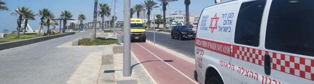 גבר כבן 60 טבע למוות בחוף הים באשקלון