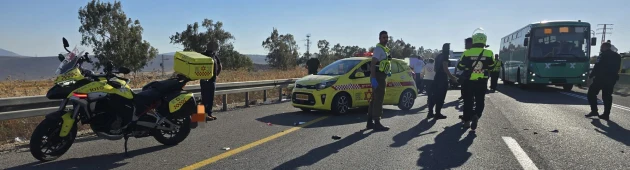 תאונת דרכים קשה באזור טבריה: 6 נדרסו, בהם 4 במצב אנוש וקשה