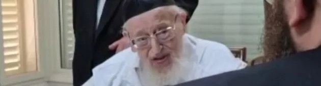 זקן הרבנים הליטאים על חוק הפטור מגיוס: "כמו לקפוץ מהגג"