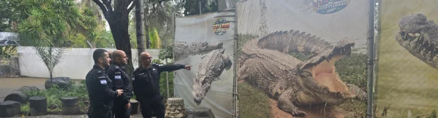 יוזמת "כלא התנינים" של בן גביר: צוות שב"ס סייר בחמת גדר