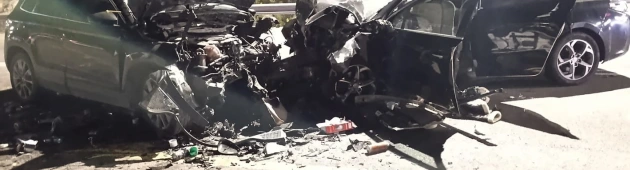 הולך רגל נהרג בכביש 443; צעירה נפצעה קשה בתאונה חזיתית בבנימין