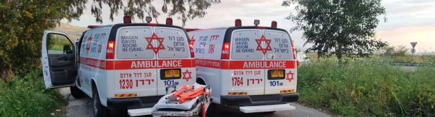 טרגדיה: אב טבע למוות כשניסה להציל את בנו שנסחף בנהר הירדן