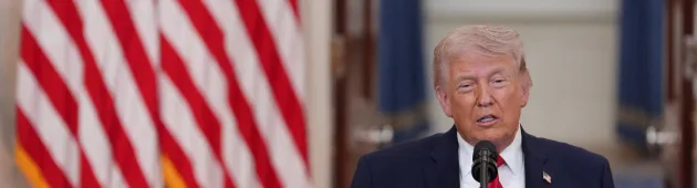 טראמפ: "מטרות המלחמה כמעט הושגו, המשטר באיראן כבר התחלף"