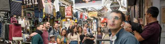 מחאת סוחרי שוק מחנה יהודה נגד ראש העירייה: "רוצה שנחגוג בת"א"