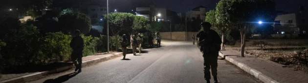 צה"ל: נעצרו 4 מחבלים שסחרו באמצעי לחימה בג'נין