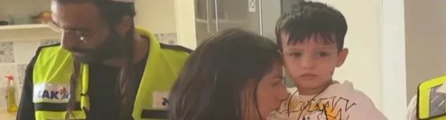 איחוד מרגש: יובל בן ה-4 חזר הביתה - ופגש את האיש שמצא אותו