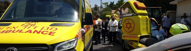 בן 5 שרכב על קורקינט נהרג מפגיעת אוטובוס במודיעין עילית