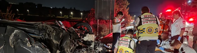 שני הרוגים בתאונה באזור בית שמש, הולכת רגל נדרסה למוות בחדרה