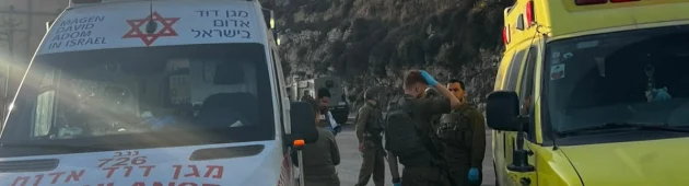 פיגוע ירי בצומת יהודה: ארבעה פצועים בזירה, שני המחבלים חוסלו