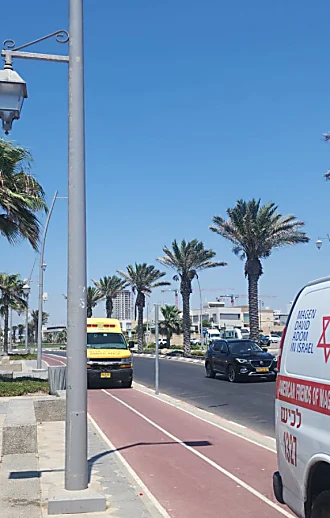 גבר כבן 60 טבע למוות בחוף הים באשקלון