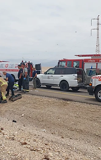 גבר ואישה כבני 60 נהרגו תאונה בדרום, נהג כבן 50 נהרג בצפון