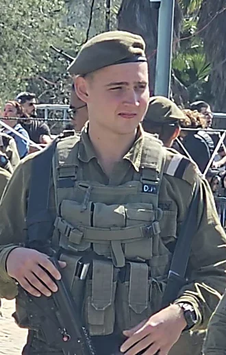 סמ"ר דנילו מוקנו, בן 20 מחולון, נהרג בקריסת מבנה בדרום הרצועה
