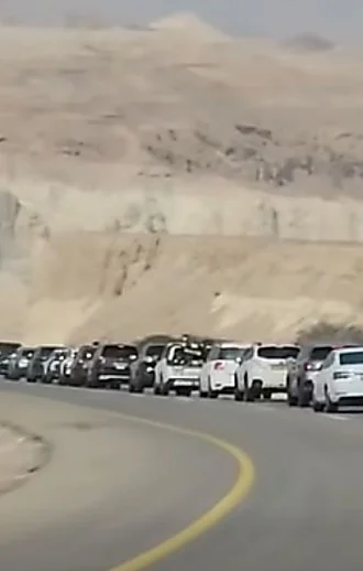 גשמים, הצפות ופקקי ענק: אילת נצורה, שיטפונות בערבה