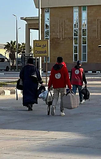 שלב ב' בעזה יצא לדרך: מעבר רפיח נפתח למעבר תושבים בשני הכיוונים