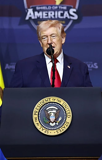 טראמפ: אסור שיהיה לאיראן נשק גרעיני; עושים את העבודה הנדרשת