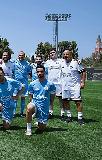 משחק הראווה המרגש של שורדי השבי עם כוכבי עבר מנבחרת ישראל