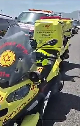 הקטל בדרכים: רוכב אופנוע כבן 20 נהרג בתאונה בחיפה