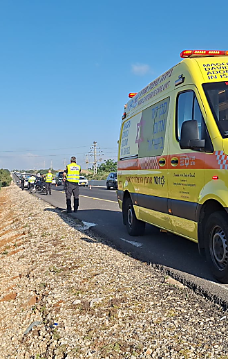 חשד לפגע וברח: הולך רגל נהרג בתאונה בדרום, נהג משאית נעצר