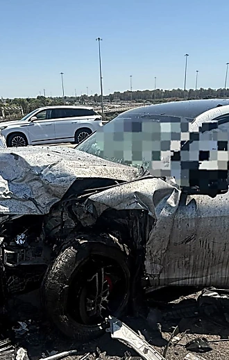 גבר כבן 40 נהרג בתאונת דרכים בכביש 5 ליד מחלף קסם