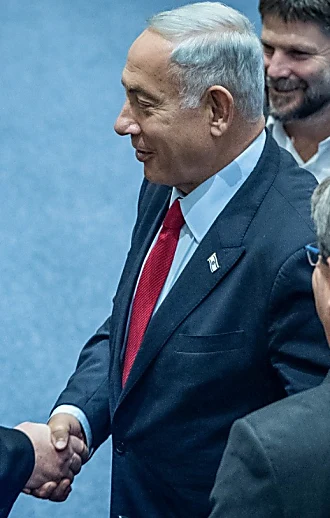 לדרישת החרדים: נתניהו התייצב להצבעה על חוק לימוד תורה