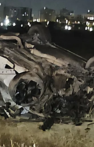 נער בן 15 נהרג בהתהפכות רכב סמוך לב"ש, צעיר כבן 20 נפצע בינוני