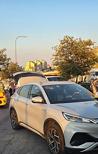 תינוק כבן שנה נפגע מרכב בטבריה, מצבו קשה