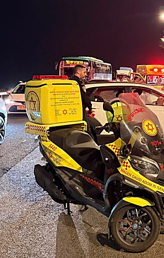 תוך דקות: בן 60 נהרג ו-4 נפצעו קשה בתאונות סמוך לחיפה ובת"א