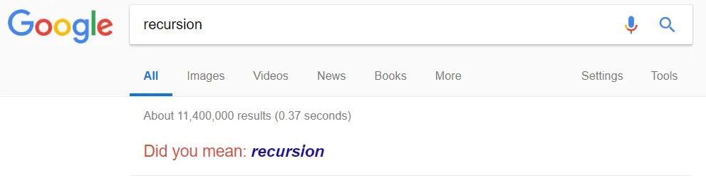 recursion