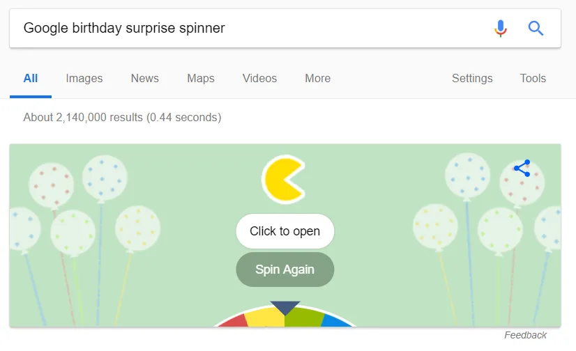 google-spin