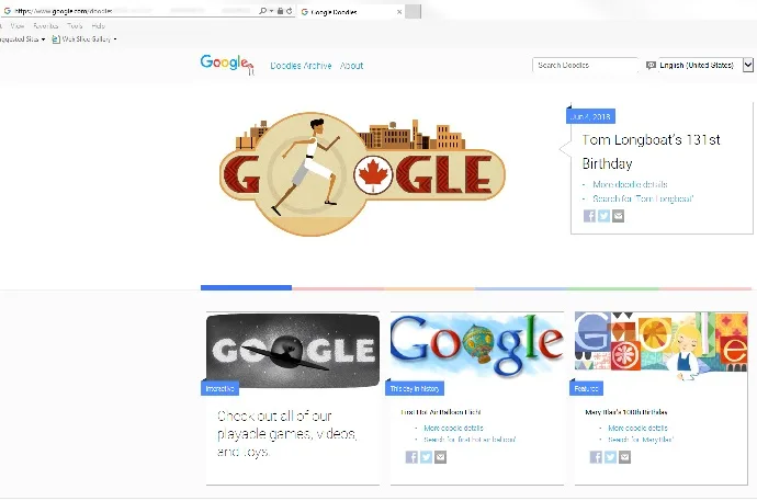 ארכיון הדודלים של גוגל