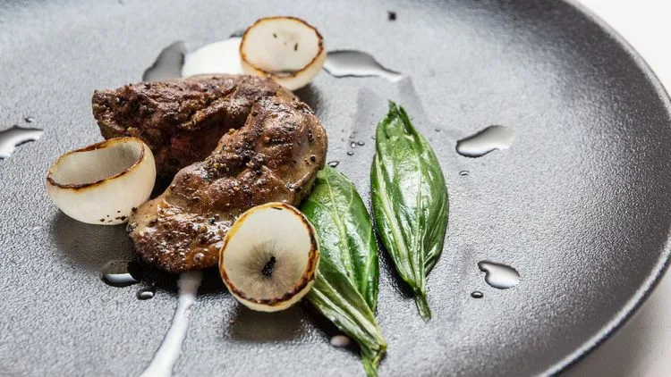 מתכון לקרם פולנטה מסתורית עם כבדי תרנגולות של המתמודד סהר סבאג (מתוך משחקי השף, עונה 3, פרק 16, משימת התירס)