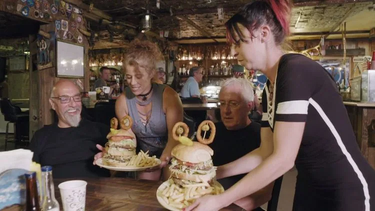 ישראל אהרוני וגידי גוב מתוך ''המסע המופלא של אהרוני וגידי'' בארצות הברית - עונה 7