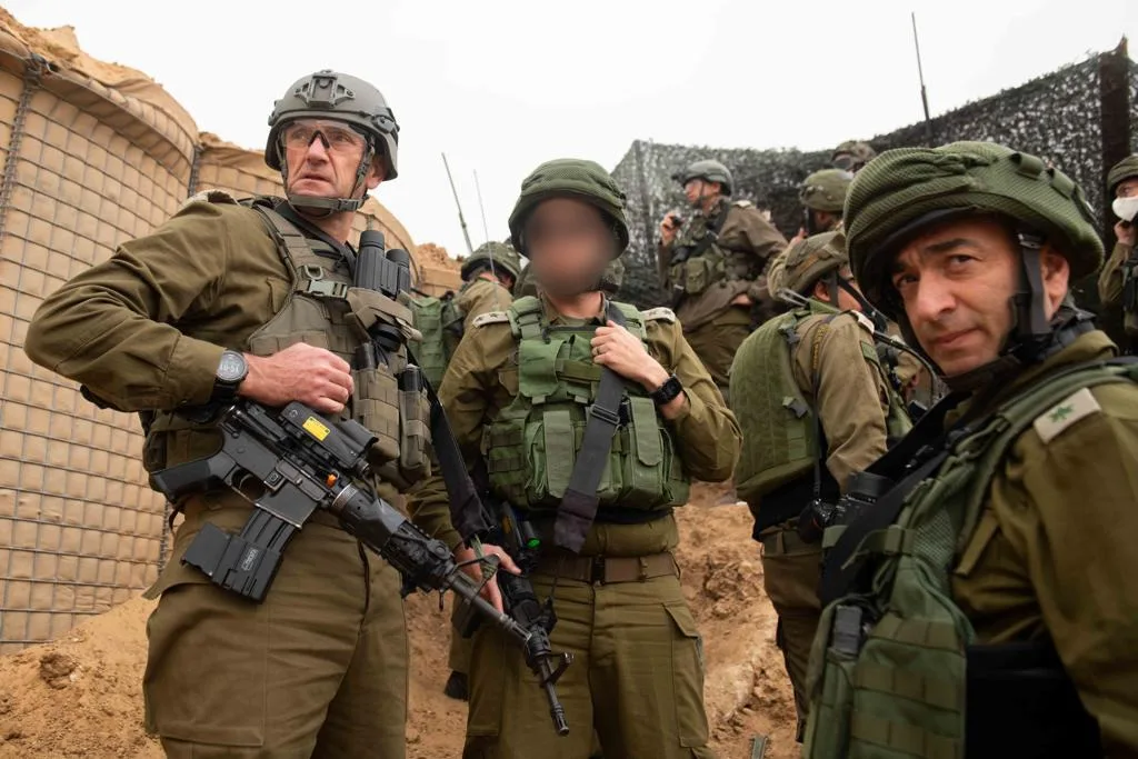 מפקדי פיקוד דרום בגבול הרצועה