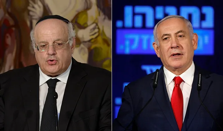 מלצר ונתניהו